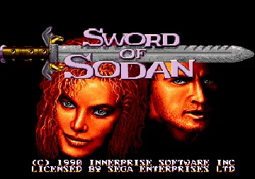 Sword of Sodan (Japan) screen shot title